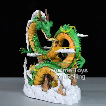 23cm/9.05in Anime Dragon Ball Z Figure Shenron Goku And Shenron Action Figure Model Pvc Statue Doll Collection Toy Gifts Beauty World Shop