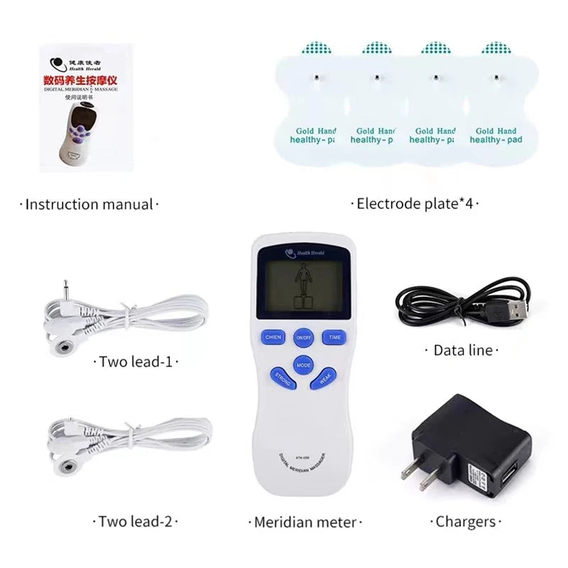 Massager Tens Muscle Stimulator Electric Acupuncture Body Massage Digital Slimming Machine Accessories Stimulator Beauty World Shop