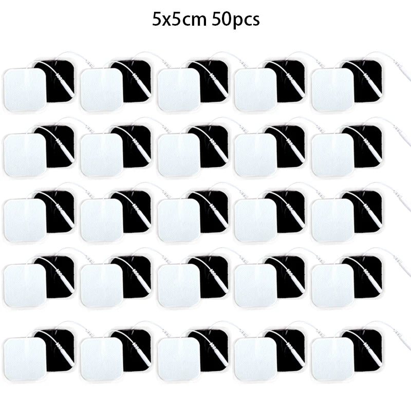 Non-woven Fabric Self Adhesive Replacement Patch  for Tens Electric Body Massager Tens Electrodes Pads Accessories Beauty World Shop