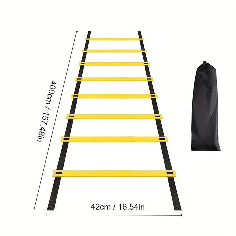 Agility Ladders Nylon Straps For Speed Training And Sports Flexibility Agility Football Training Energy Ladder Equipment Beauty World Shop