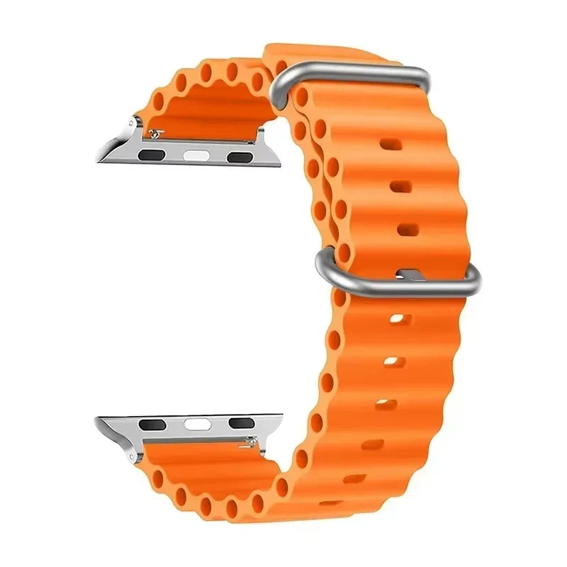 Strap For Apple watch ultra band 49mm 44mm 45mm 41mm 40mm 38mm 44 45 mm 1:1 Original Ocean belt iWatch series 9 10 8 7 se bands Beauty World Shop
