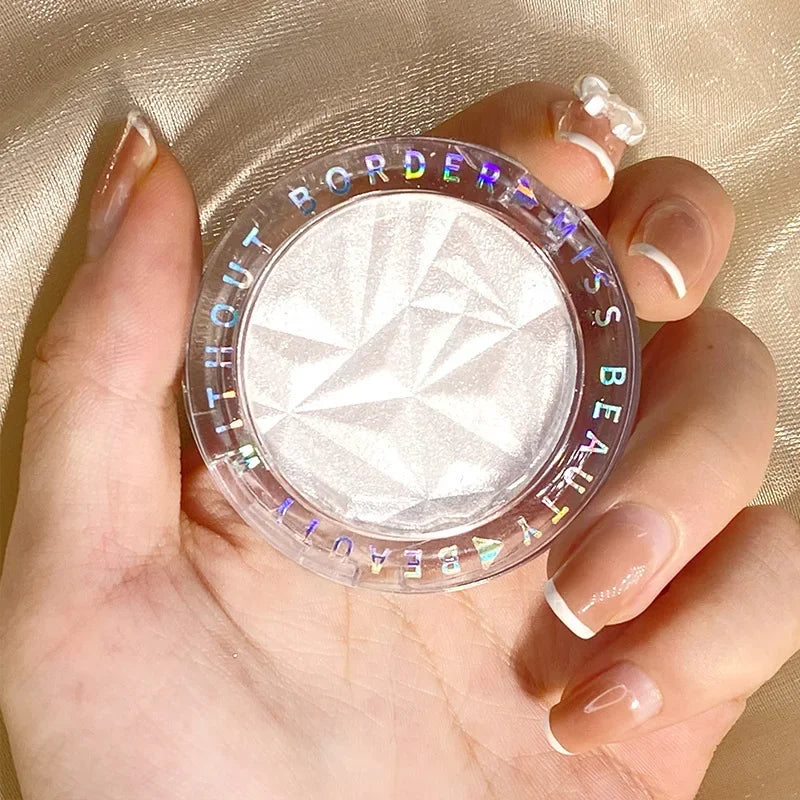 Shimmer Diamond Glow Highlighter 2-Color Palette – Brighten & Contour, Radiant Skin, Natural Glow for Festival & Daily Makeup Beauty World Shop