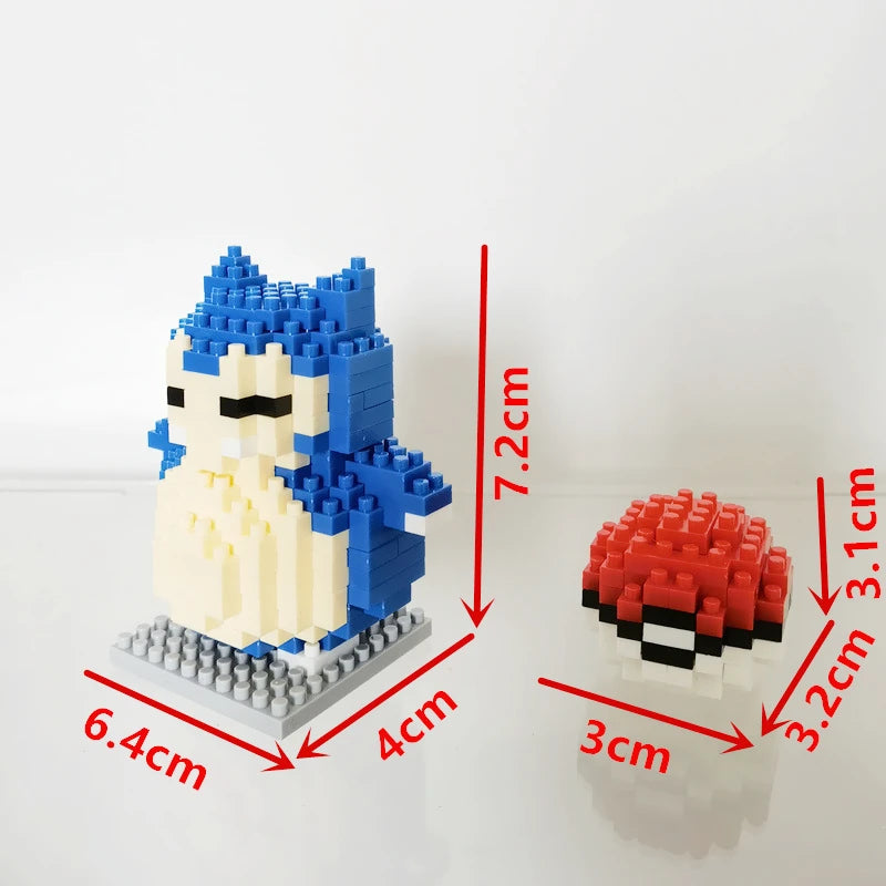 75 Style Building Blocks Assembly Anime Picachu Charizard Doll Blastoise Bulbasaur Gengar Bricks Figures Toy for Kid Gift Beauty World Shop