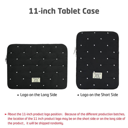Laptop bag for macbook air 13 case 13-14 Inch puffy notebook pouch 15-16Inch Cute laptop sleeve 9-11 Inch Tablet Sleeve girl bag Beauty World Shop