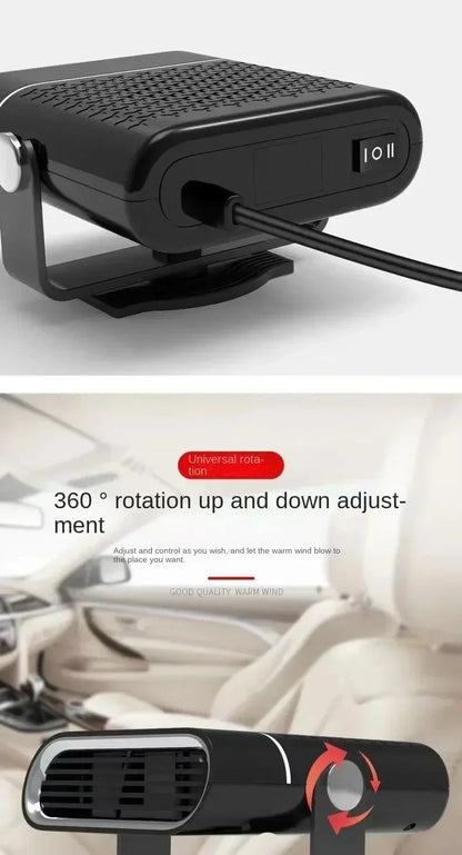 Car Heater Portable Car 24v Heater Windshield Automatic Defogging Defrost Fast Heater 12v Household Electric Heater 2026 New