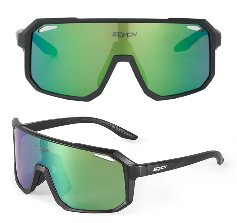 SCVCN New Cycling Glasses Bike Sunglasses Men UV400 Eyewear Outdoor Sports MTB Goggles Bicycle Women Riding Hiking Sunglasses Beauty World Shop