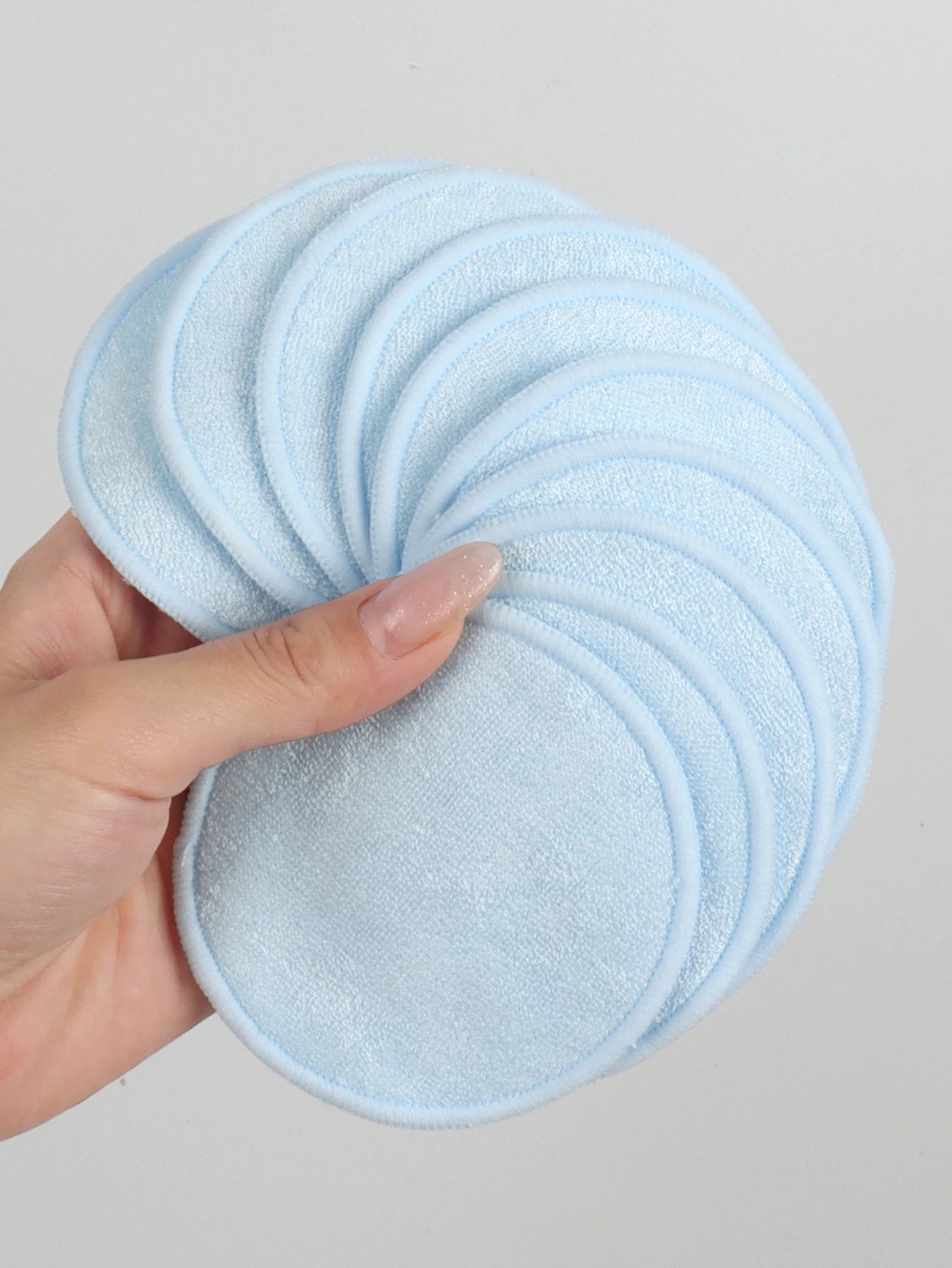 5/10/20 Pack Reusable Makeup Remover Pads Washable Face Cleansing Puff Cloth Clean Sponge Liquid Cream Tools Cosmetic Remover Beauty World Shop