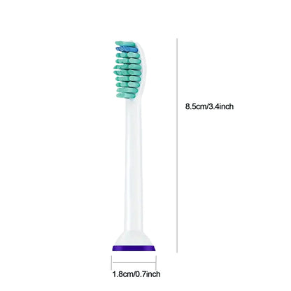 4-32pcs Electric Toothbrush Replacement Heads Compatible with Philips Sonicare Replacement Brush Heads Click-on Handles Beauty World Shop