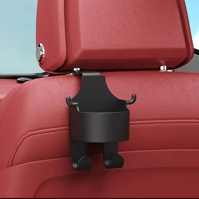 Car Supplies Seat Back Storage Rack1/2Multifunctional cup holder storage box with hookPPMaterial Beverage Phone Holder Car Mount Beauty World Shop
