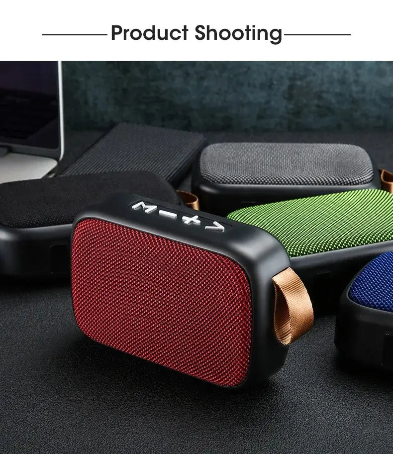 New Wireless  Speaker Outdoor Portable Subwoofer Mini Speaker Home Cloth Card Speaker Beauty World Shop