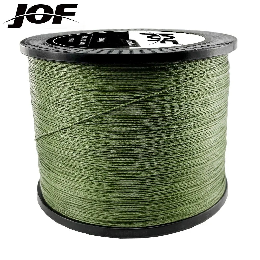 JOF 4 Strands Braided Fishing Line Multifilament 300M 500M 1000M Carp Fishing Japanese Braided Wire Fishing Accessories Pe Line Beauty World Shop