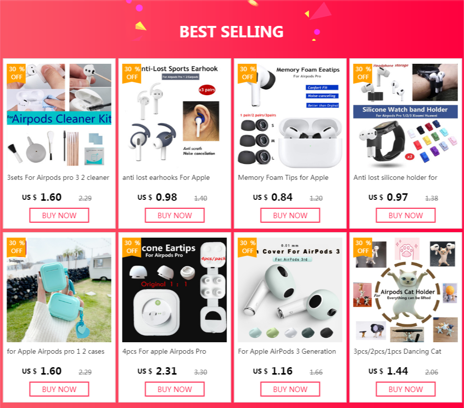 For Apple Airpods Pro 2 Original Silicone Eartips Replacement Earbuds Tips For Airpods Pro tips Earphone Ear plugs accessories