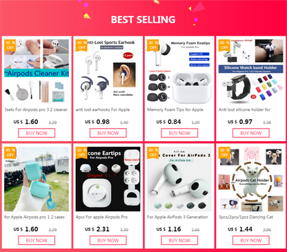 For Apple Airpods Pro 2 Original Silicone Eartips Replacement Earbuds Tips For Airpods Pro tips Earphone Ear plugs accessories