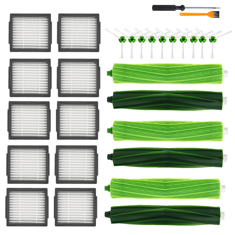 HEPA Filter Main Brush Side Brush For iRobot Roomba i2 i3 i3+ i4 i4+ i6 i6+ i7 i7+ i8 i8+ E5 E6 E7 Sweeping Robot Vacuum Parts Beauty World Shop