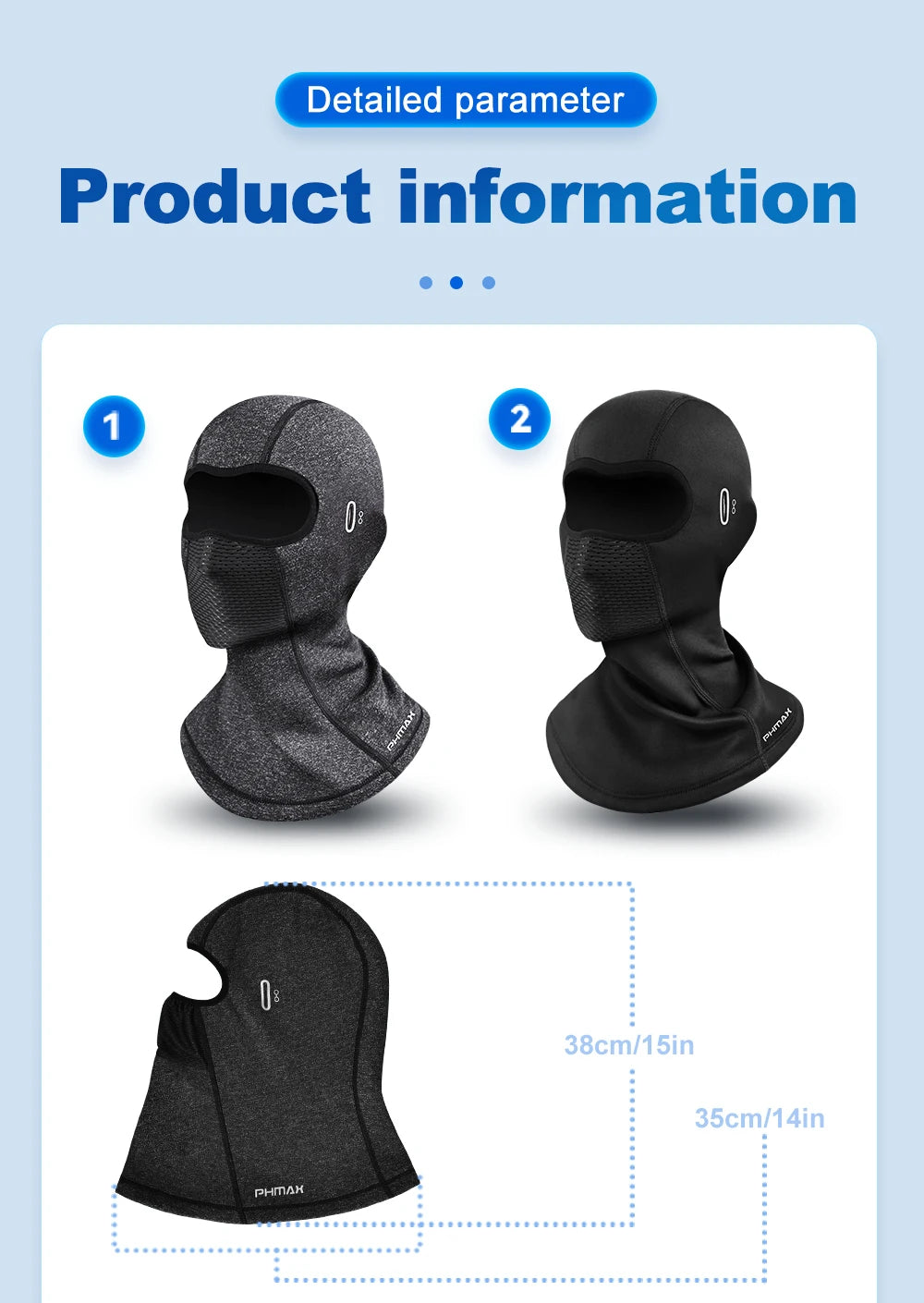 PHMAX Motorcycle Riding Mask Wind Protection And Warmth Breathable Full Face Mask Balaclava Hat Scarf Hood Moto Biker Wind Cap Beauty World Shop
