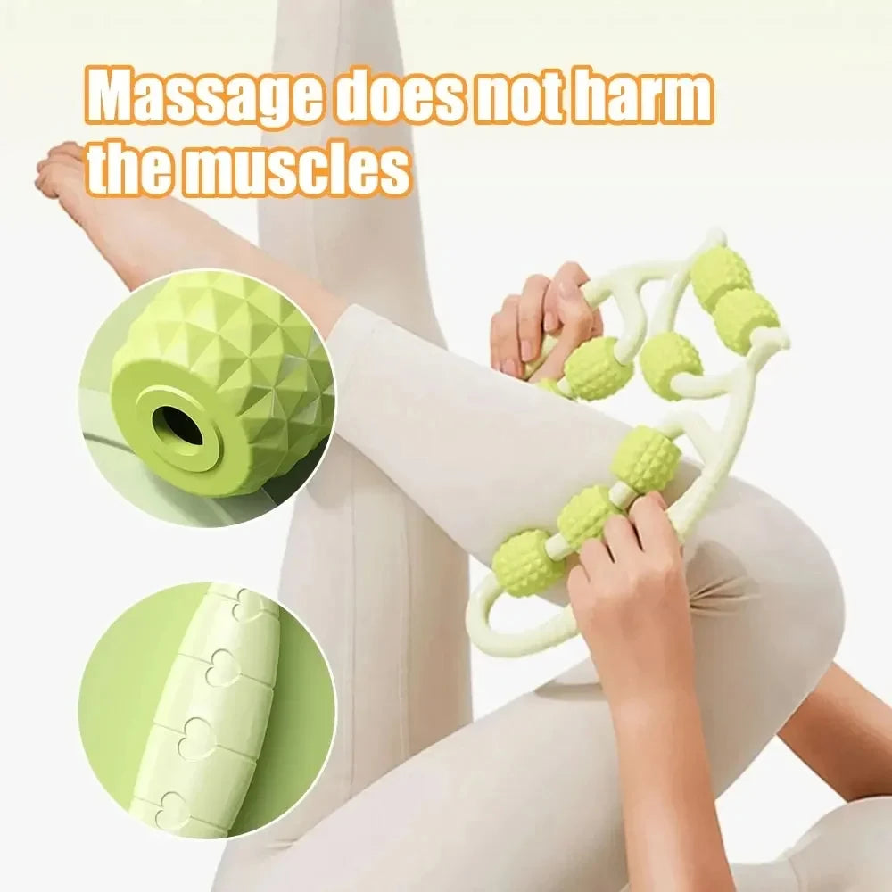 12-Round Slimming & Muscle Relaxation Equipment for Thighs and Calves, Leg Toning Artifact Beauty World Shop
