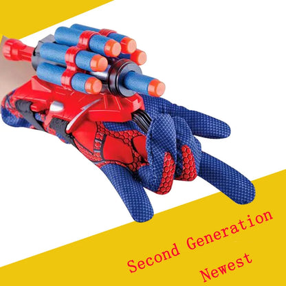 New for spiderman Figure Toy Kids Plastic Cosplay Glove Launcher Set Hero Launcher Wrist Toy Halloween Funny Toys Boy  gift Beauty World Shop