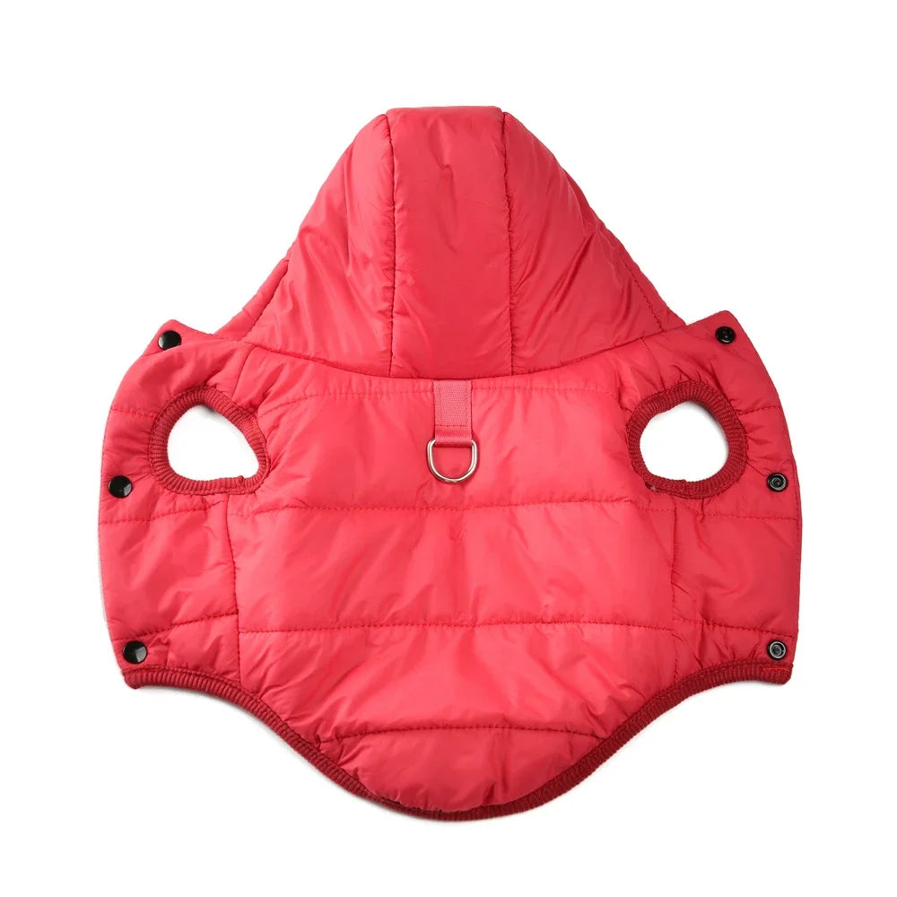 Fleece Warm Pet Clothes For Small Medium Dogs Pet Jacket Thicken Pets Coat For Winter Waterproof Outdoor Puppy Costume Pug Parka