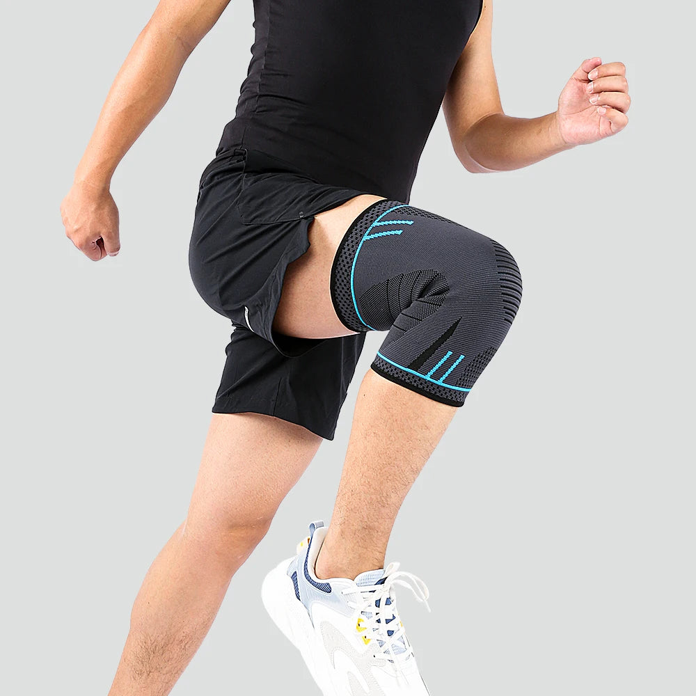 Professional Knee Support Compression Knee Sleeve Anti Slip Silicone Knee Braces for Knee Pain Meniscus Tear Beauty World Shop