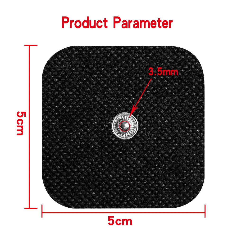 10/20PCS Electrode Pads Gel For Tens Acupuncture Massage Machine Slimming Pulse Ems Muscle Stimulator Massager Sticker Beauty World Shop