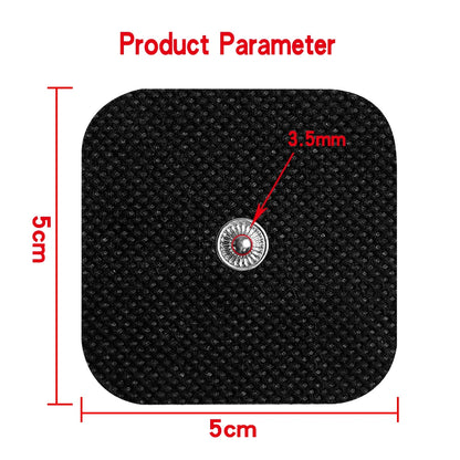 10/20PCS Electrode Pads Gel For Tens Acupuncture Massage Machine Slimming Pulse Ems Muscle Stimulator Massager Sticker Beauty World Shop