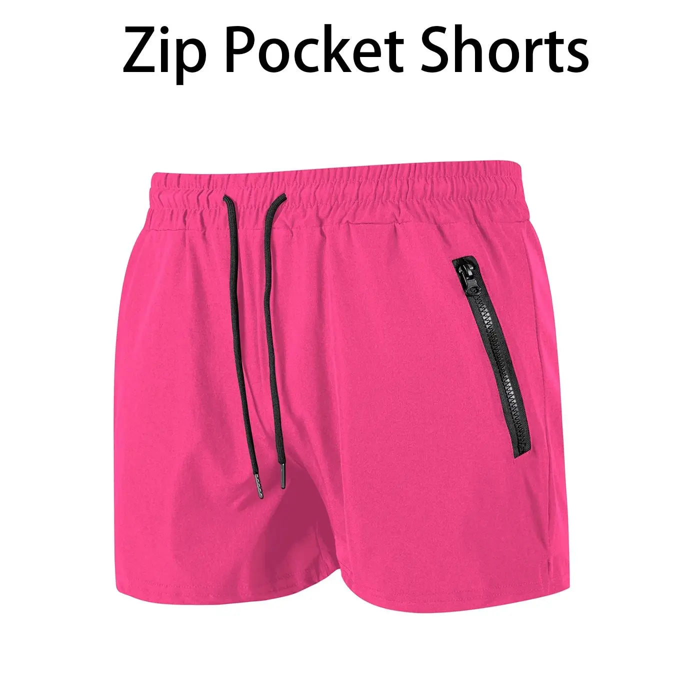 Mens Swim Trunks with Zipper Pockets Mesh Liner Summer Beach Board Shorts Quick Dry Swimming Bathing Suit Swimsuit Swimwear Beauty World Shop