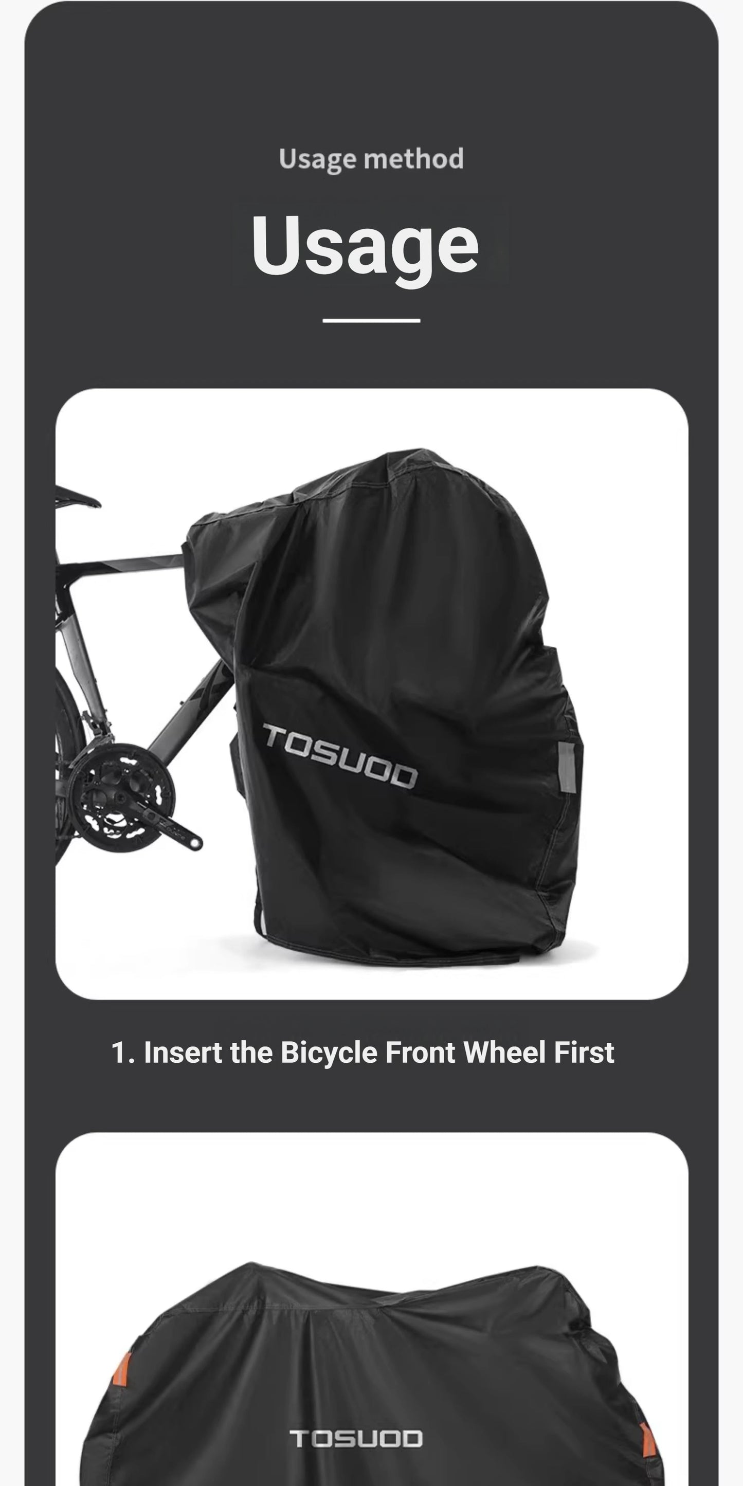 TOSUOD Thickened bike rain cover, All-Inclusive Design Rain Snow Dust  New All Weather Protective Sunshade  Protective Covers Beauty World Shop