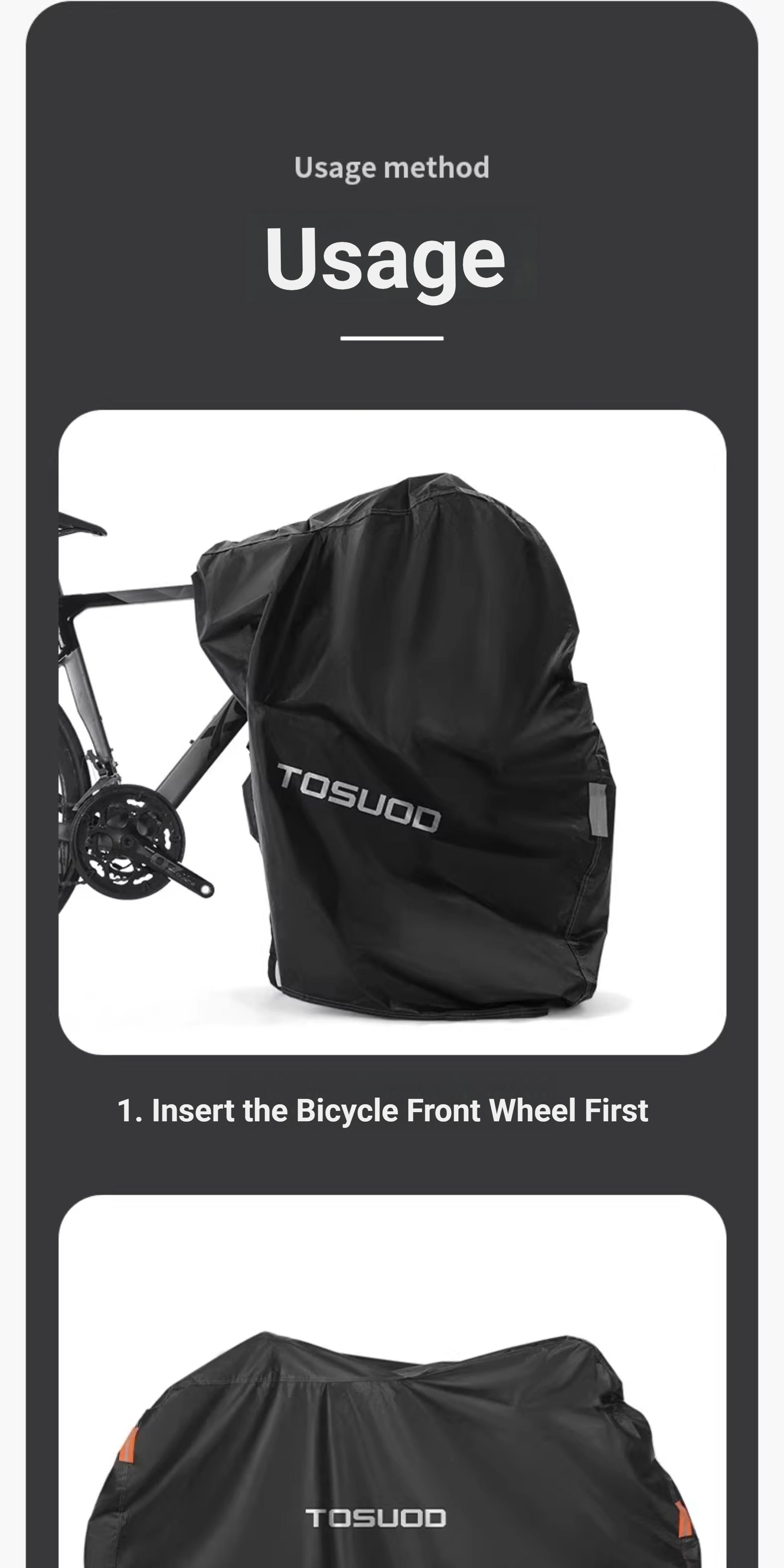 TOSUOD Thickened bike rain cover, All-Inclusive Design Rain Snow Dust  New All Weather Protective Sunshade  Protective Covers Beauty World Shop