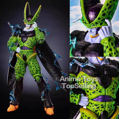 35cm/13.7in Anime Dragon Ball Z Figure Explosion Cell Figure PVC Collectible Model Toys Gifts Beauty World Shop