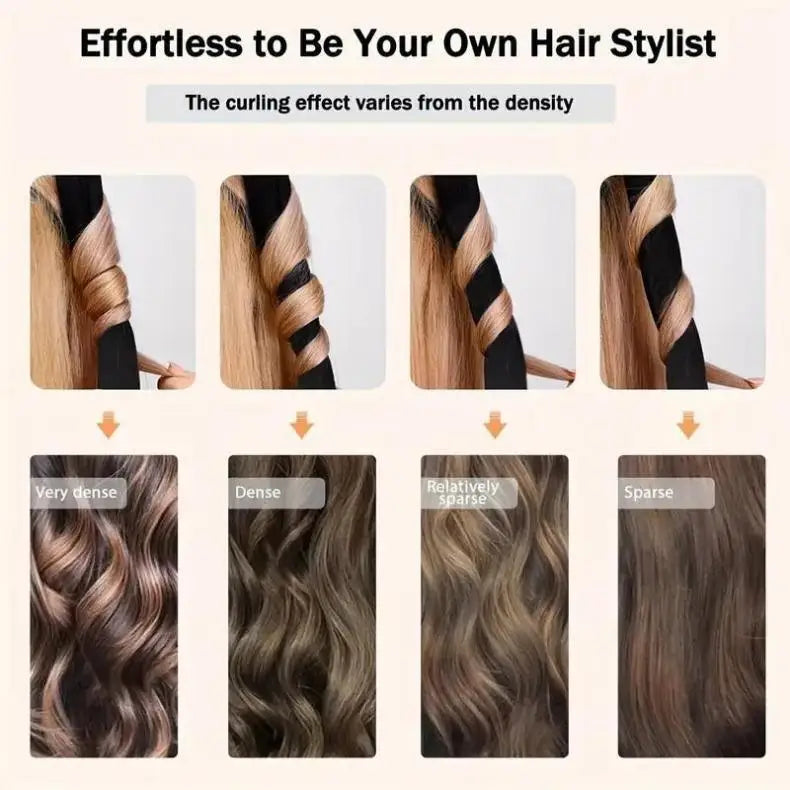 DIY Heatless Curling Stick Headband Set With Hairpin Lazy Curler Foam Sponge Curling Stick No Heat Hair Curler 21,163 Reviews 4 Beauty Fashion