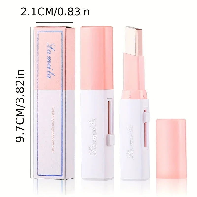 Two Color Gradient Eye Shadow Stick Three Dimensional Natural  Without Taking Off Makeup Beauty Trend Shop