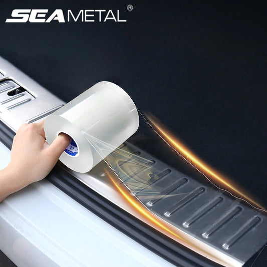 Car Stickers Door Sill Protector Universal Car Door Edge Sticker Anti Scratch Car Bumper Protection Film Car-Styling Accessories Beauty World Shop