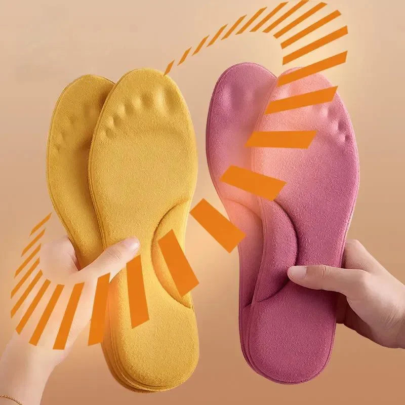 PU Feet Sole Soft Orthopedic Sport Insoles for Breathable Shock Absorption Running Shoes Pad for Men Women Arch Support Insole Beauty World Shop