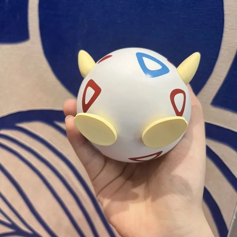 Kawaii Pokemon Happy Togepi Anime Figure Car Desktop Ornament Cute Model Doll Boys And Girls Toys Surprise Gift Collectible Beauty World Shop