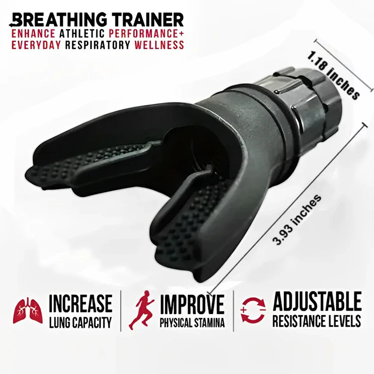 Silicone Respiratory Trainer Lung Ventilator Fitness Equipment High-altitude Respiratory Training Tools for Exercise Beauty World Shop