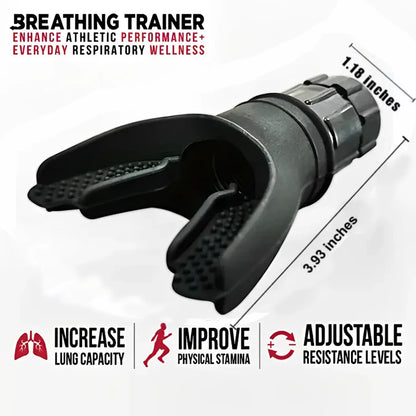 Silicone Respiratory Trainer Lung Ventilator Fitness Equipment High-altitude Respiratory Training Tools for Exercise Beauty World Shop