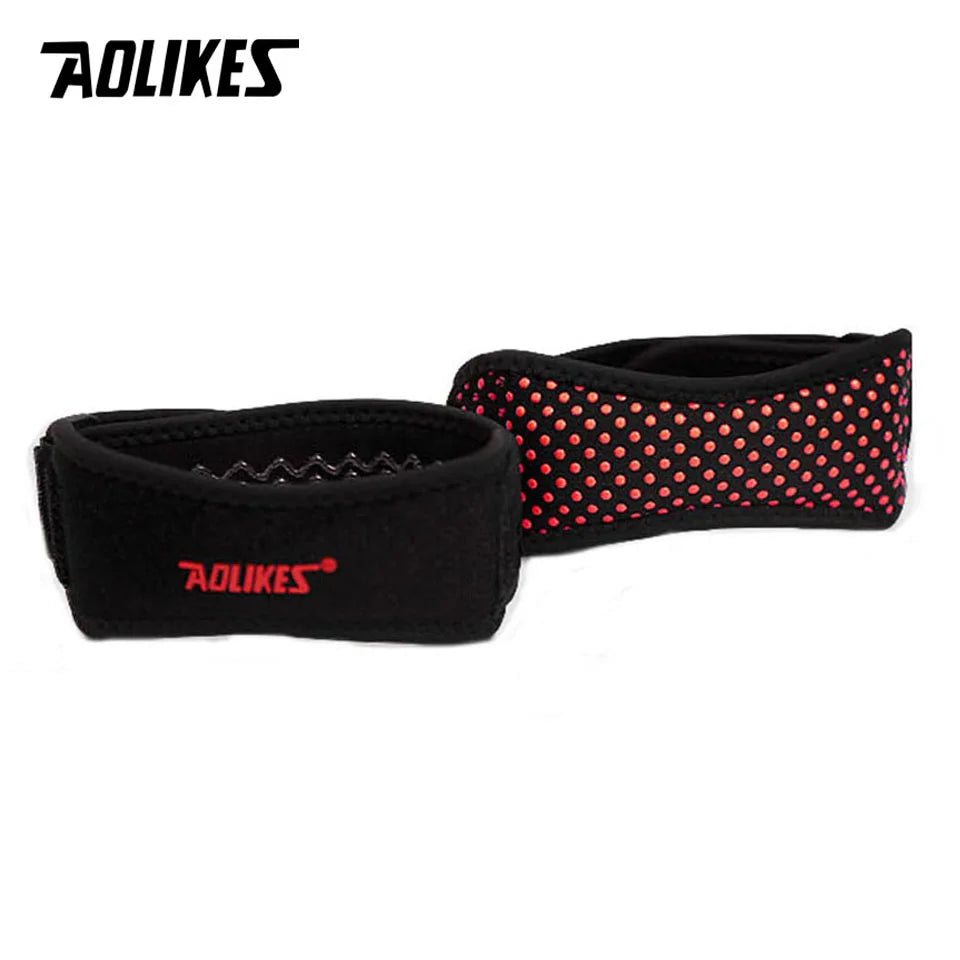 AOLIKES 1PCS Knee Braces for Knee Pain,Patella Knee Support Strap,Adjustable Patellar Tendon Stabilizer Band for Basketball Beauty World Shop