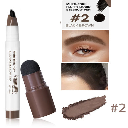 Waterproof Hairline & Root Concealer Pen – Instant Grey Coverage with Easy Blend Powder Stick for Normal Hair Beauty World Shop