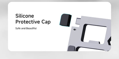 Hagibis Cell Phone Desktop Holder Foldable Metal Phone Stand 5 in 1 Creative bottle opener for iPhone 15/16/17 Pro Max Samsung Beauty World Shop