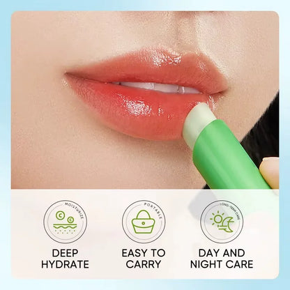 Aloe Lip Balm Healing Lasting Moisturizing All-natural Lip Mask For Dry Lips Lip Moisturizing Power Lip Care Nourishing Repair Beauty World Shop