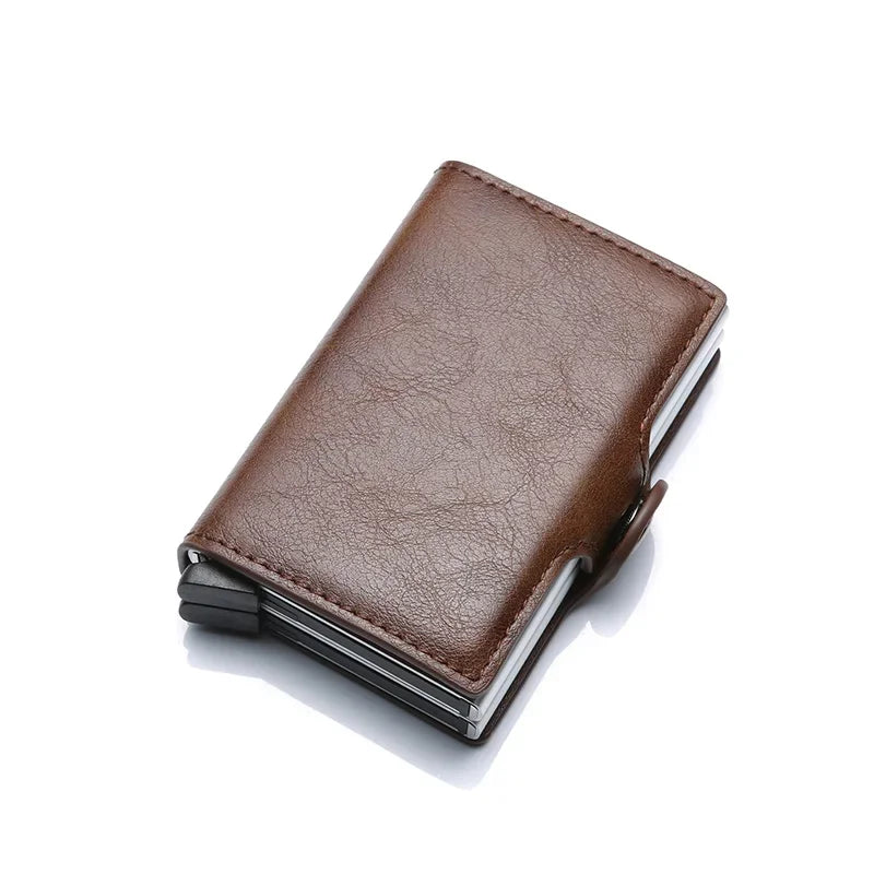 Anti Rfid Carbon Fiber Credit Card Holder Mens 14 Bank Cardholder Case Wallet Metal Minimalist Wallet Money Bag Male Purses Beauty World Shop