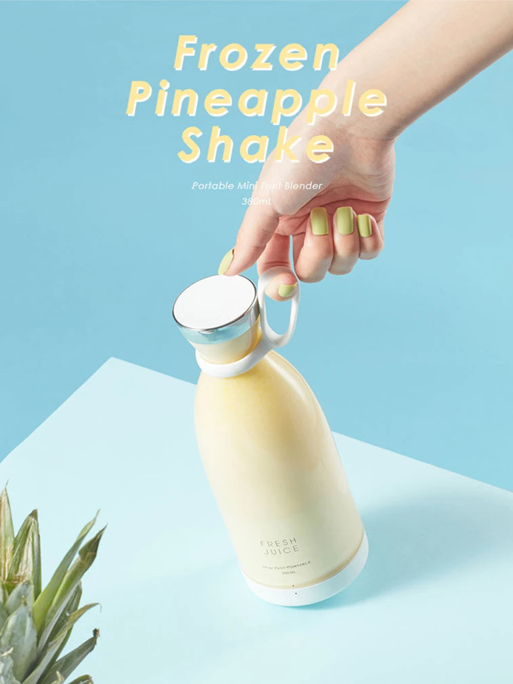 HOMEFISH Electric Juicer Blender Usb Mini Fruit Mixers Fruit Extractors Food Milkshake Multifunction Juice Maker Machine Beauty World Shop