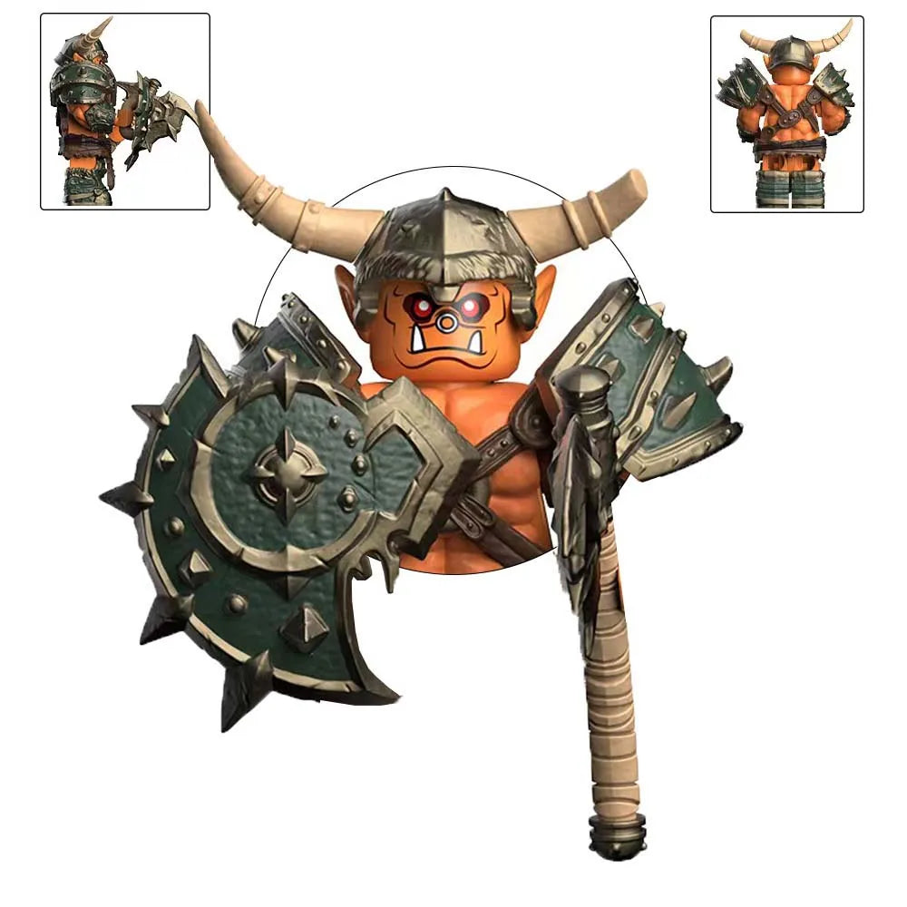 DT8905 Medieval Orcs Model Bricks Mini Compatible Assembly Action Figures Puzzle Cartoon Building Blocks Toy Birthday Gifts ﻿ Beauty World Shop
