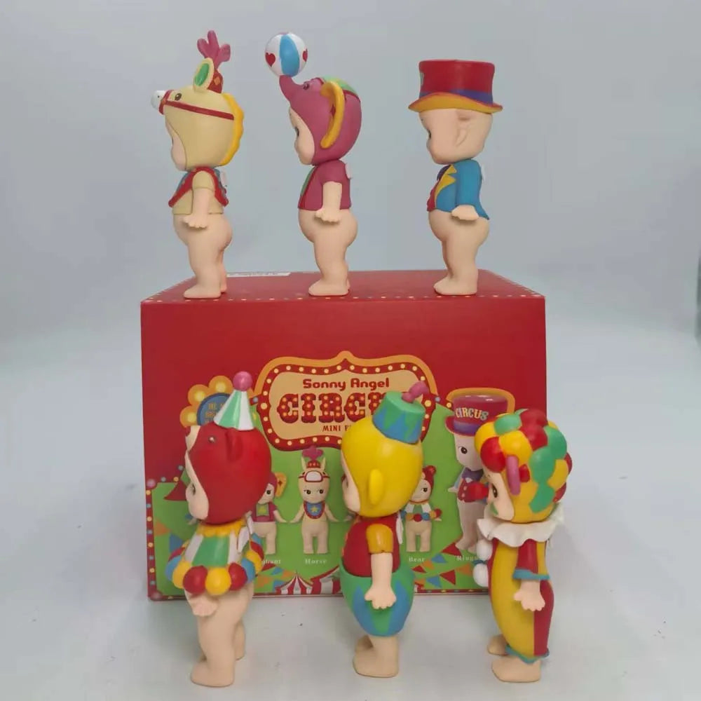 Sonny Angel Circus Series Blind box Action Figures Cute Mysterious Surprise Toy Anime Model Doll Child Christmas Gift Beauty World Shop