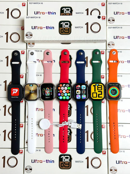 New Watch10 Series GPS Smart Watch Men Always On Display Heart Rate Body Temperature BT Call Women Waterproof Series Smartwatchs Beauty World Shop