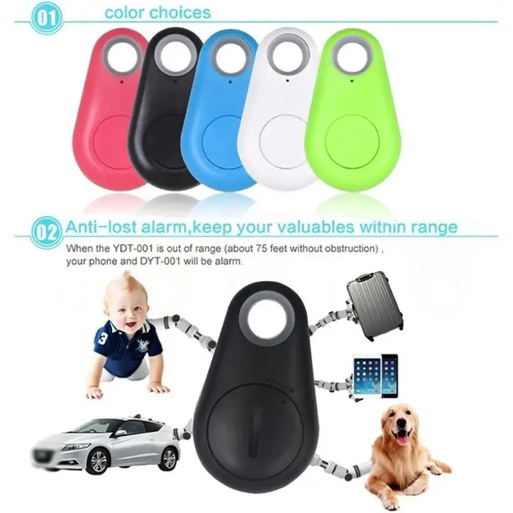 1-5pcs Wireless Mini GPS Tracker Anti-lost Alarm Key Child Bag Wallet Finder Bluetooth APP Locator Smart Tag For Ios And Android Beauty World Shop