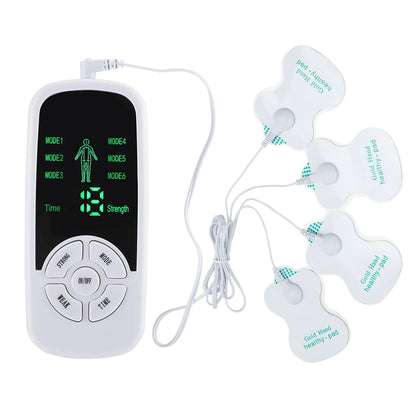 HOMEFISH Muscle Therapy Stimulator 6 Modes Tens Unit Machine Meridian Physiotherapy Pulse Abdominal Prostate Body Massager Beauty World Shop