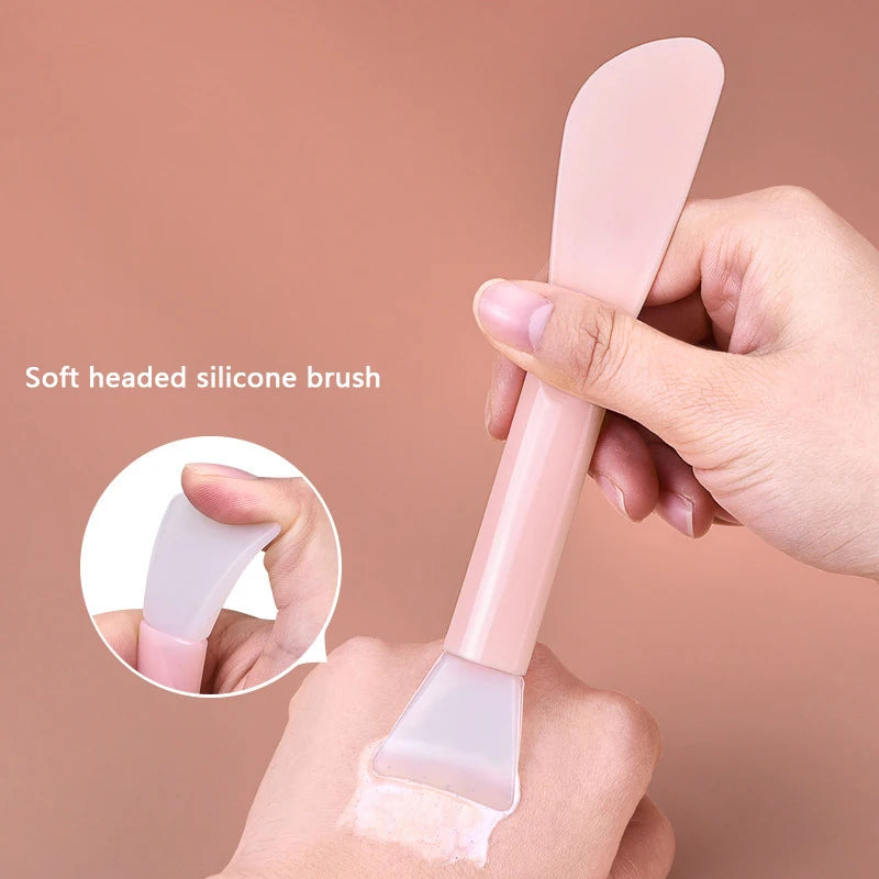 Silicone Facial Mask Brush Soft Hair Facial Mask Brush Brush Applicator For Facial Mask Beauty Salon Brushes Makeup Tools Beauty World Shop