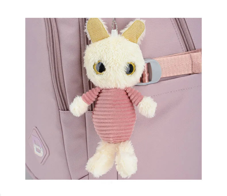 Girl School Bag Backpack Back Pack For Teenager Women Children Female Pink Schoolbag Primary High Bagpack Class Teens Child Kids Beauty World Shop