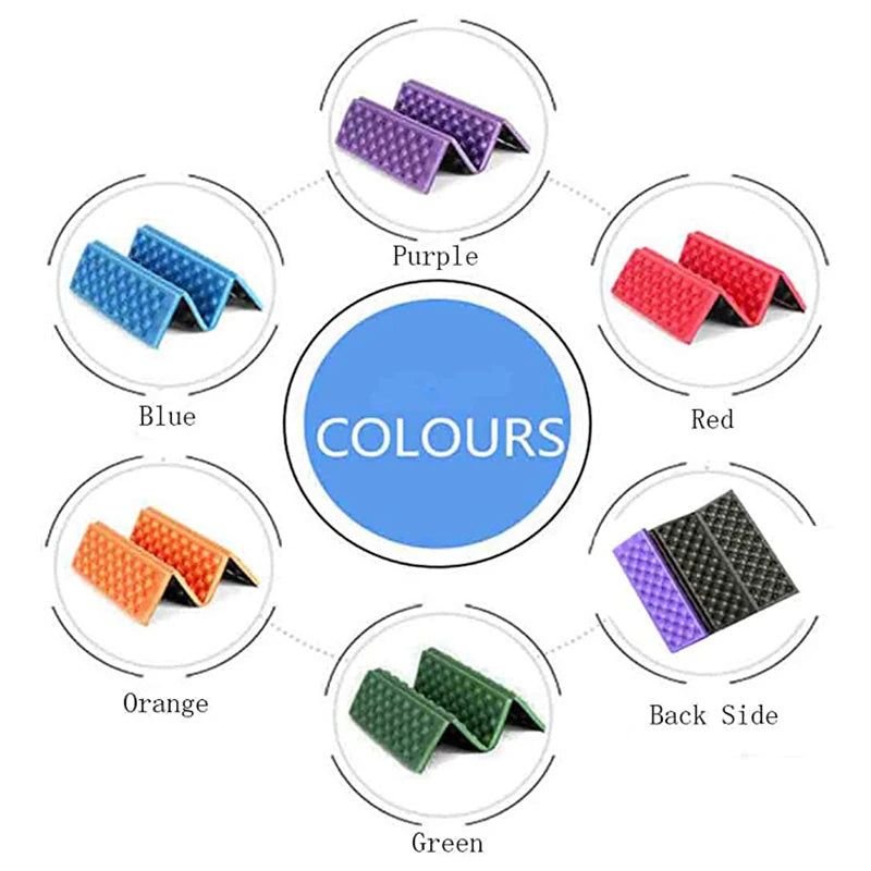 Camping Foam Pad Waterproof Foam Seat for Picnic Hiking Backpacking Mountaineering Trekking Stadium Bleachers Outdoor Beauty World Shop